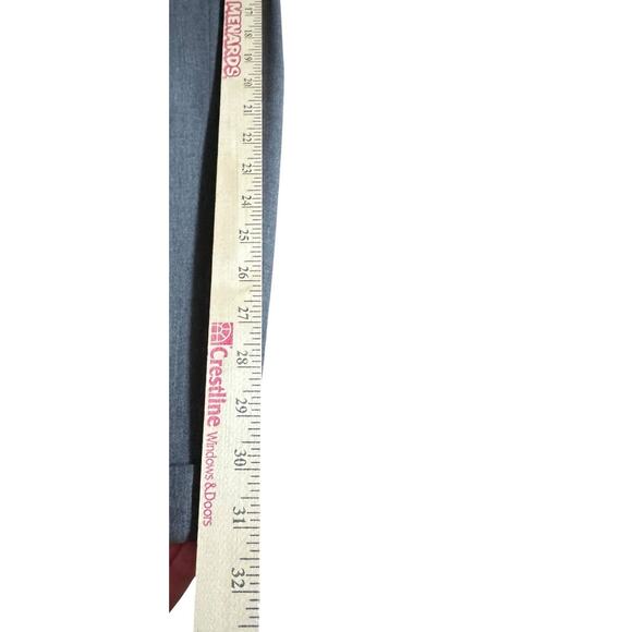 VTG Givenchy Monsieur Men's 36R Pleated Gray Dress Pants Career Work READ NOTE - Picture 6 of 7